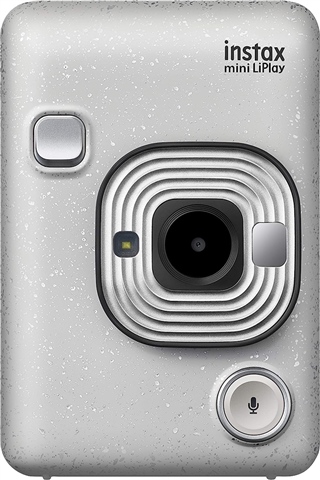Fujifilm Instax Mini LiPlay Instant Camera - Stone White, A - CeX